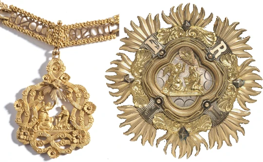 Collier de l’Ordre suprême de la Très Sainte Annonciade